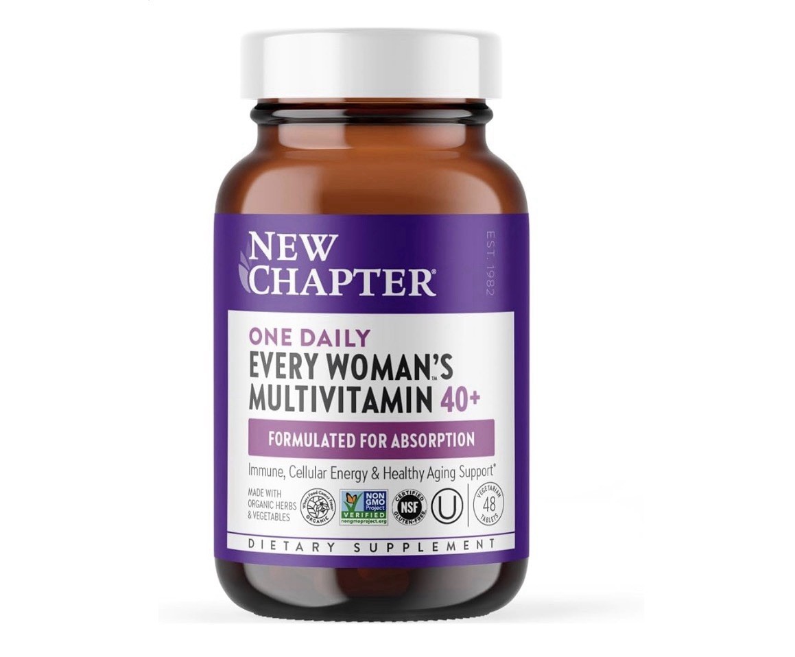 New Chapter Every Woman’s One Daily Multivitamin 40+ Non-GMO 48 Tablets
