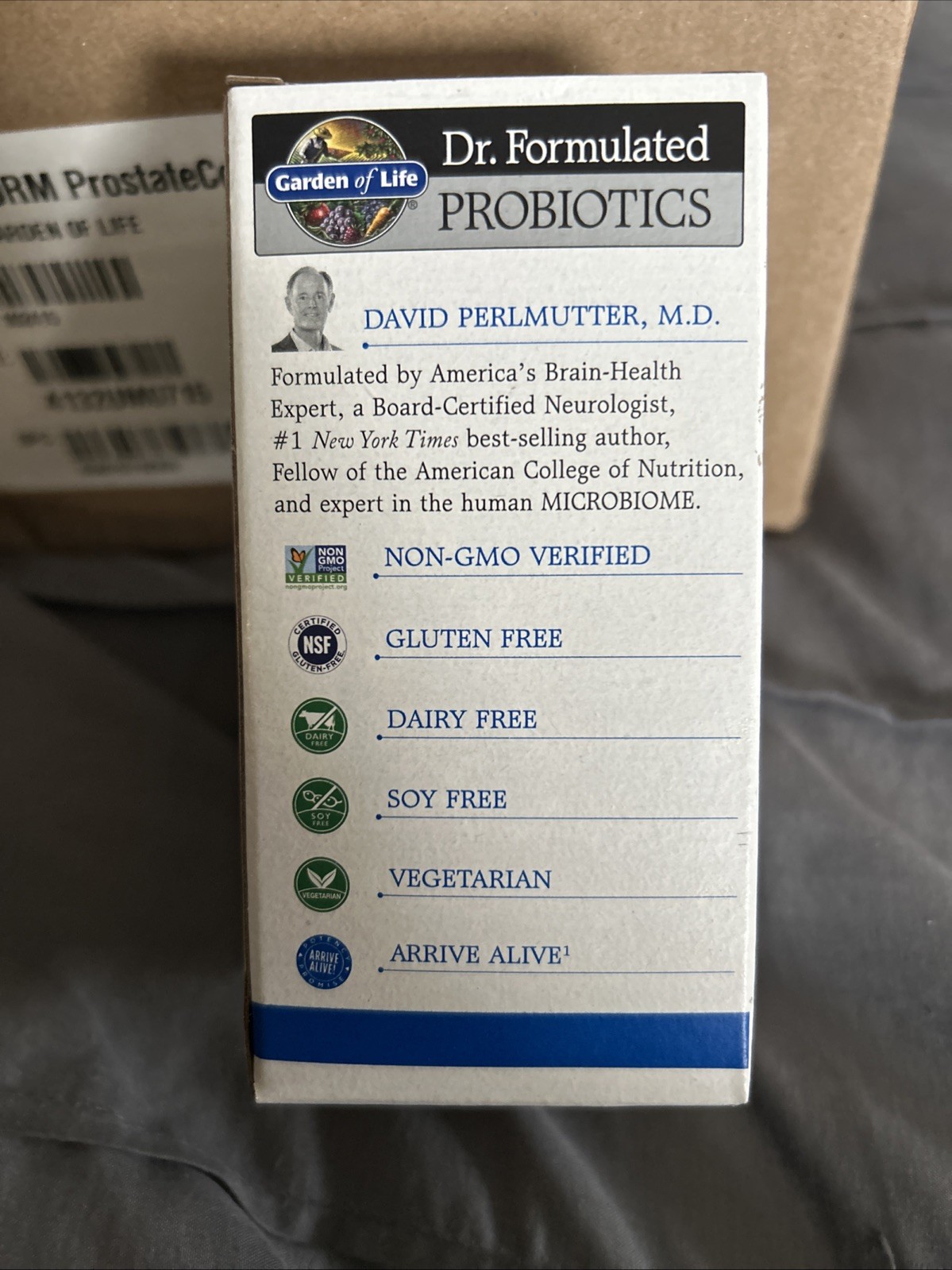 6 Garden of Life Dr. Formulated Probiotics Prostate + 50 BILLION. 300 Caps 4/26
