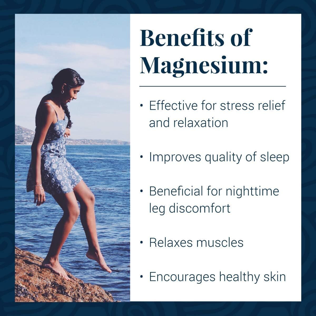Magnesium Oil Refill Botella, Topico De Alta Concentracion Genuino