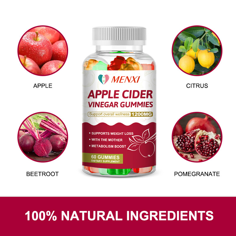 Extreme ACV Gummies 1200MG Advanced Apple Cider Vinegar 60 Gummys Weight Loss