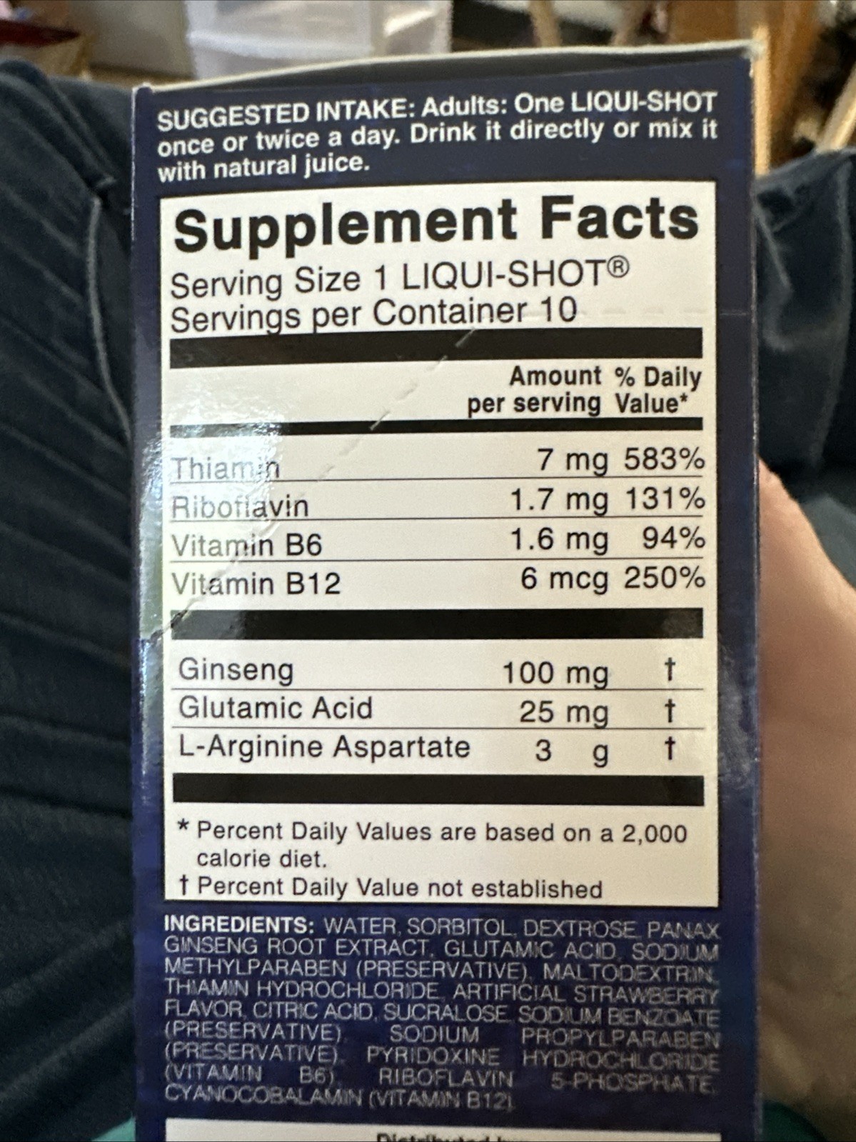 2 Pack Sukrol Liquid Shot Dietary Supplement 10 Units