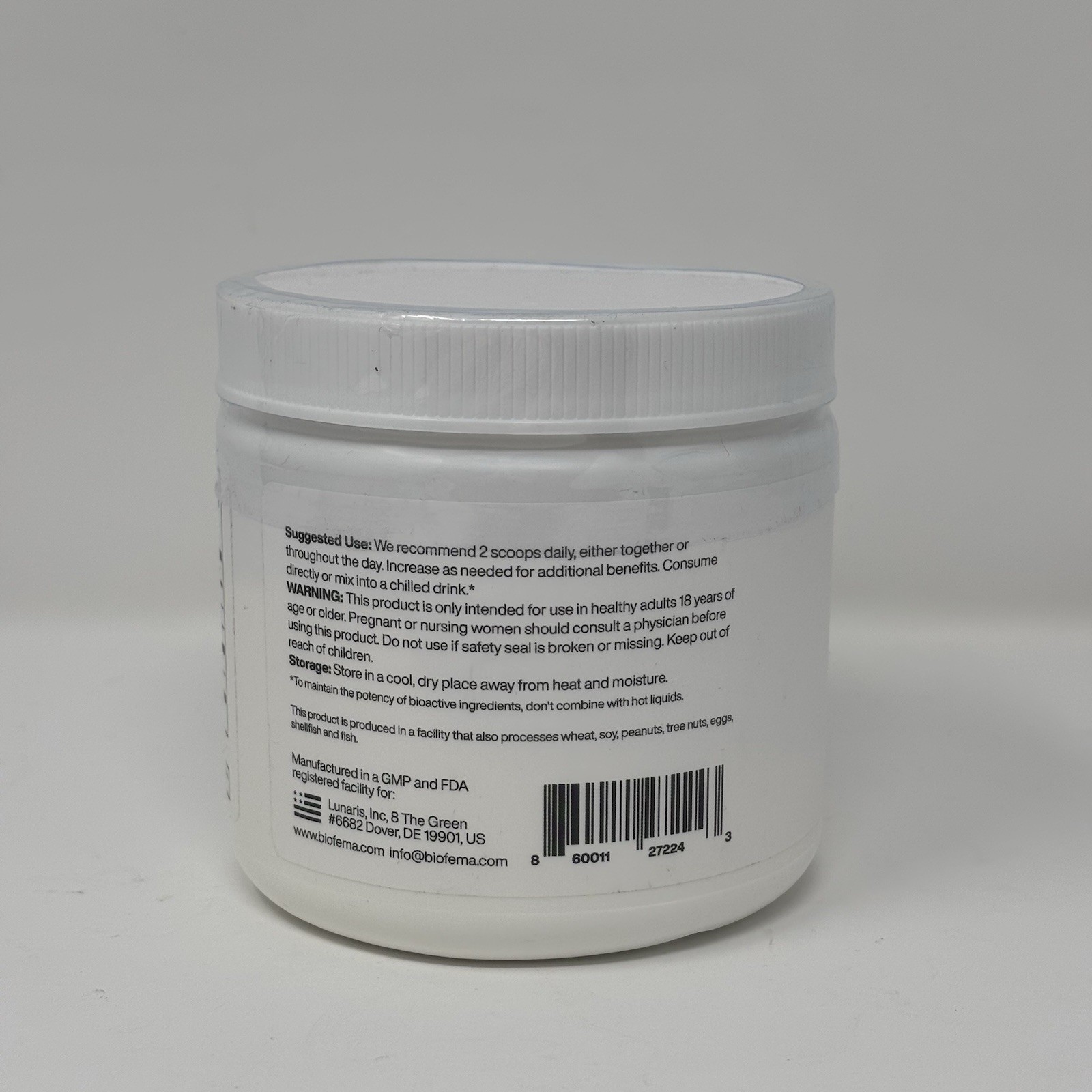 Grass Fed Bovine Colostrum Powder 60 Servings 4.23oz BIOFEMA USA Made
