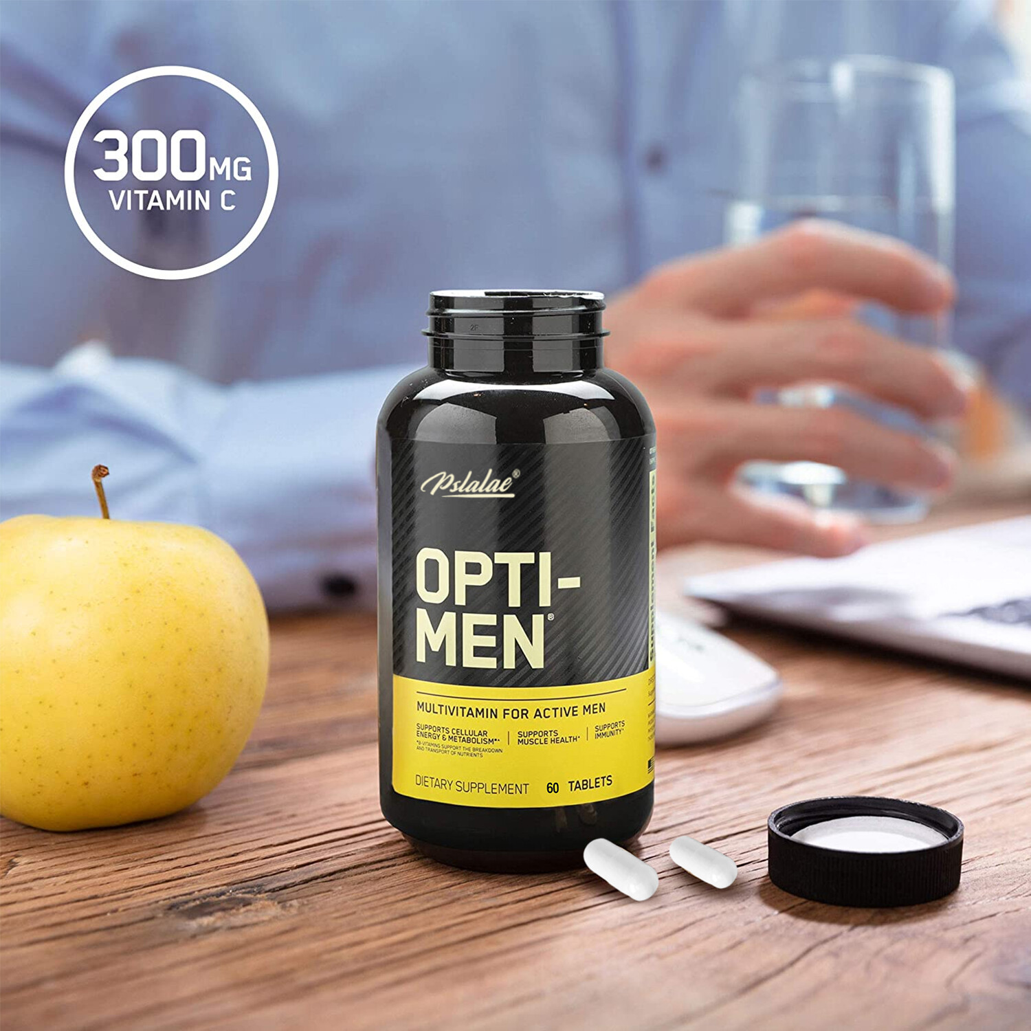 Opti-Men Capsules – Daily Multivitamin Supplement, Promote Metabolism, Immune