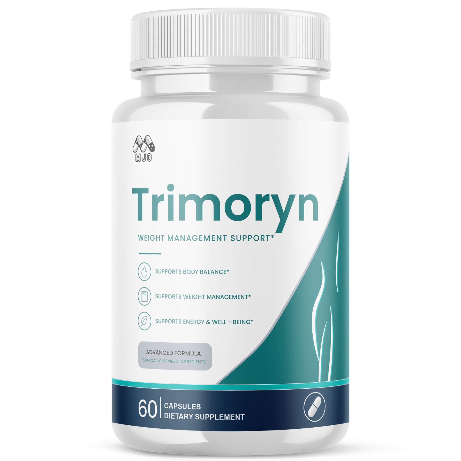 (1 Pack) Trimoryn Advanced Weight Management Support Supplement 60 Capsules