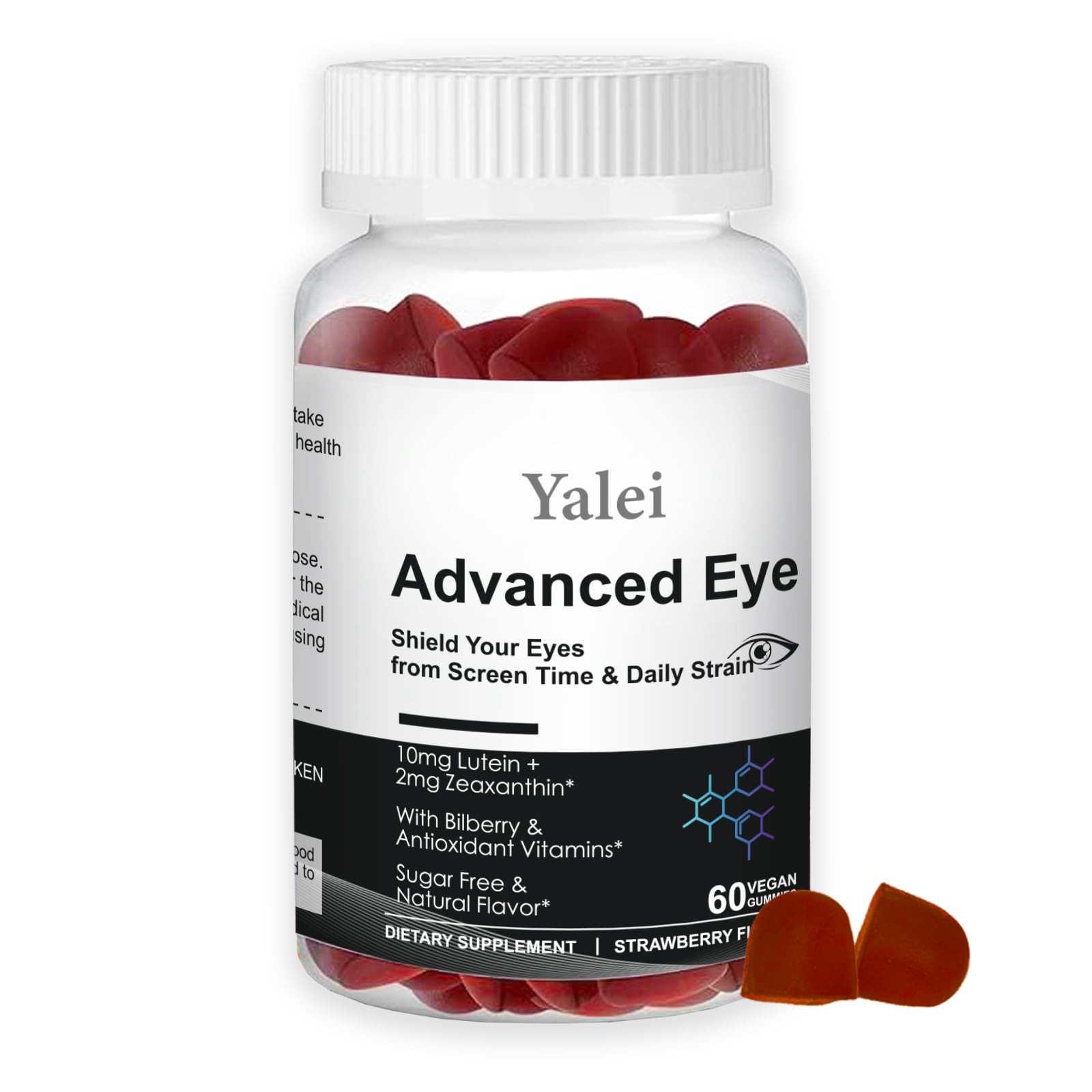 Yalei Lutein and zeaxanthin Supplements | Sugar-Free | 60 Count (Pack of 1)