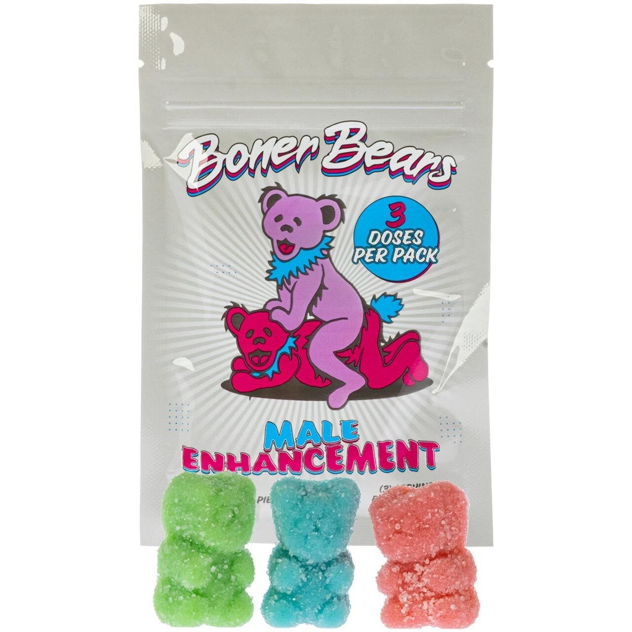 Hard Bears Gummies 1pk 3pc