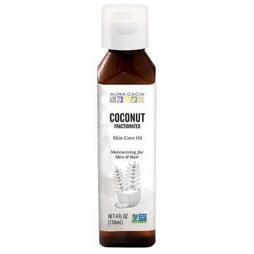 Coconut Fractioned Body Oil 4Oz By Aura Cacia