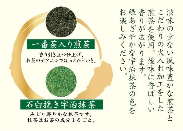 Brand New! – Uji no Tsuyu Iemon Matcha Sencha Tea Bags 120P Japan