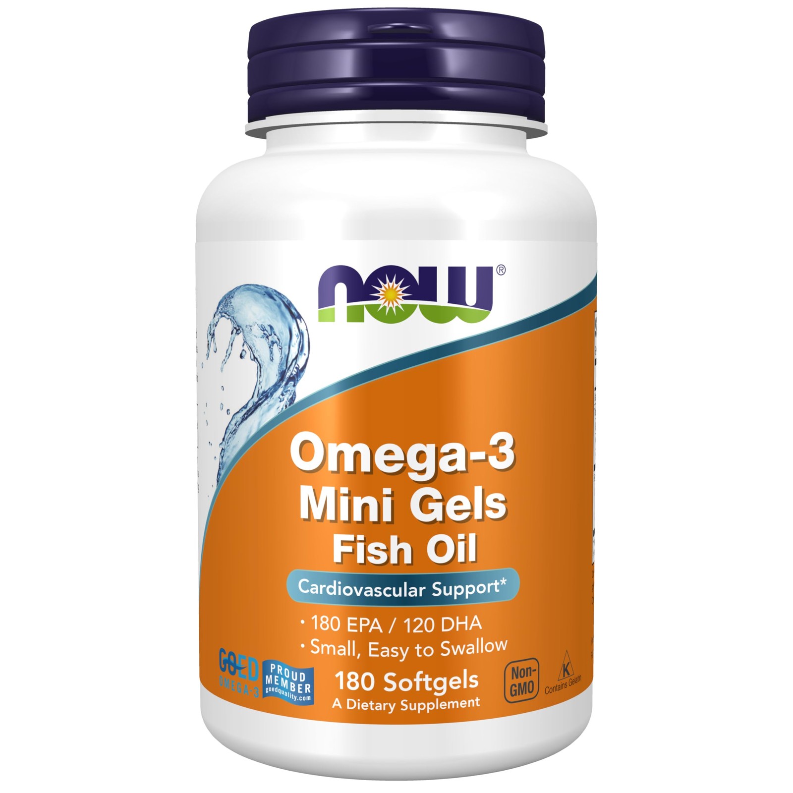 Easy To Swallow Fish Oil Supplement 180 Count 180 Epa 120 Dha Non Gmo Keto Fr…