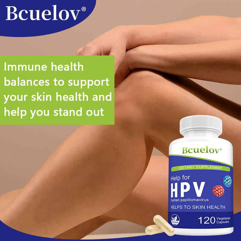 Help For HPV (human papillomavirus) Relief Skin Conditions, Warts-120 capsules