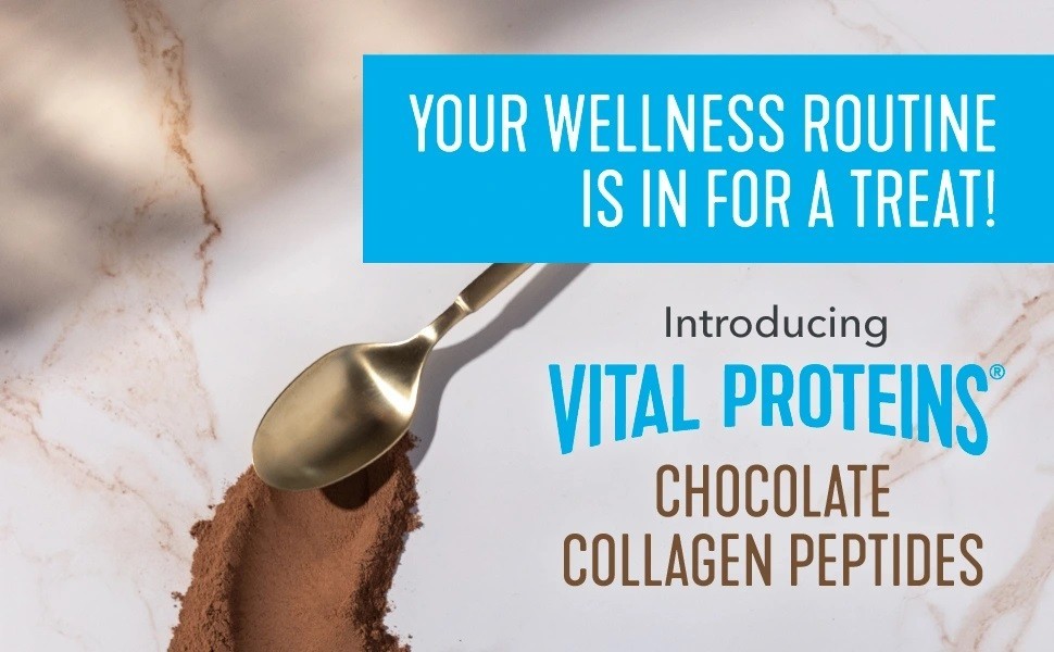 Vital Proteins Collagen Peptides, Chocolate, (32oz) 2 lbs – Free Shipping.