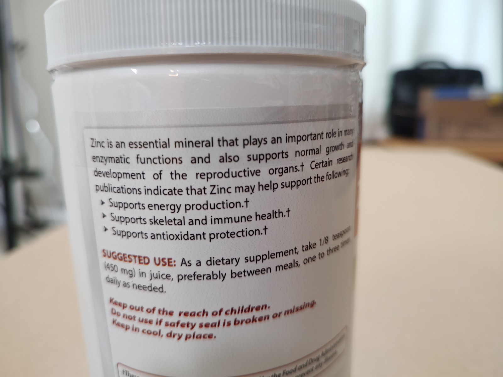 Best Naturals Zinc Gluconate Pure Powder 1 Pound