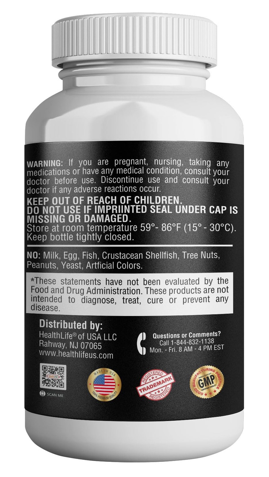 Potassium Iodide130 mg – KI Tablets- 120 Count (Pack of 1), White