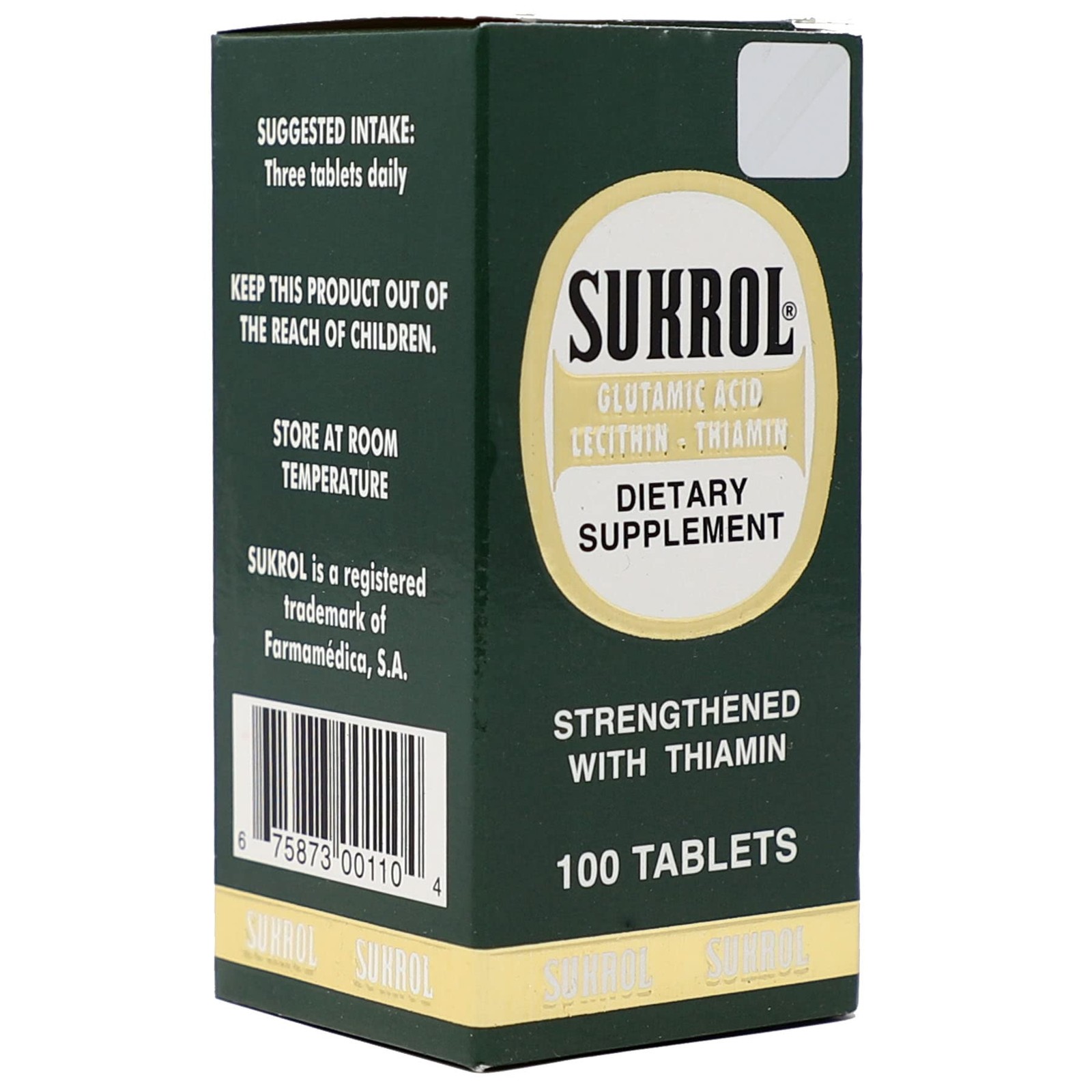 Vitamin for Brain Health Improve Healthy Brain Function 100 Tablets