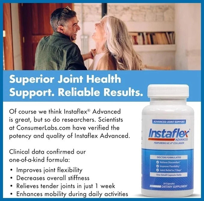 Instaflex Advanced Joint Relief Supplement – 30 Count