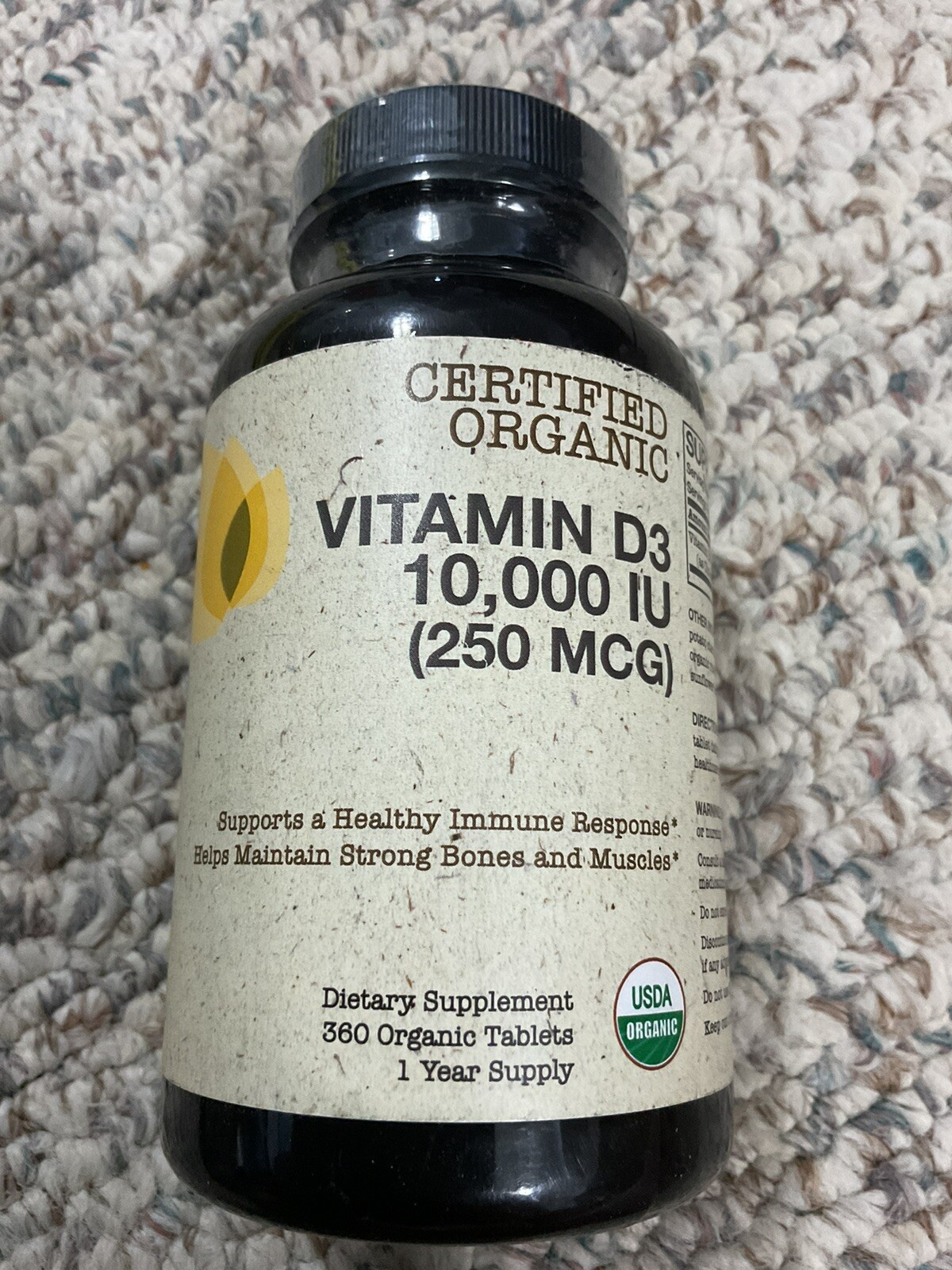 Futurebiotics Vitamin D3 10,000 IU (250 MCG) Supports a Healthy Immune Response,