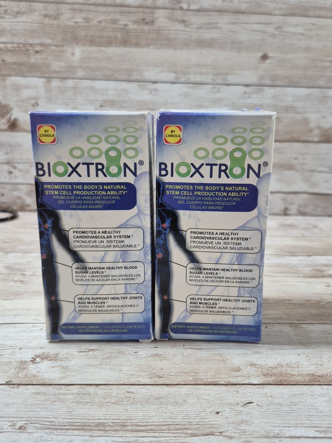 2 Bioxtron Natural Cell Support Supplement Joint Muscle Immune Exp 04/27
