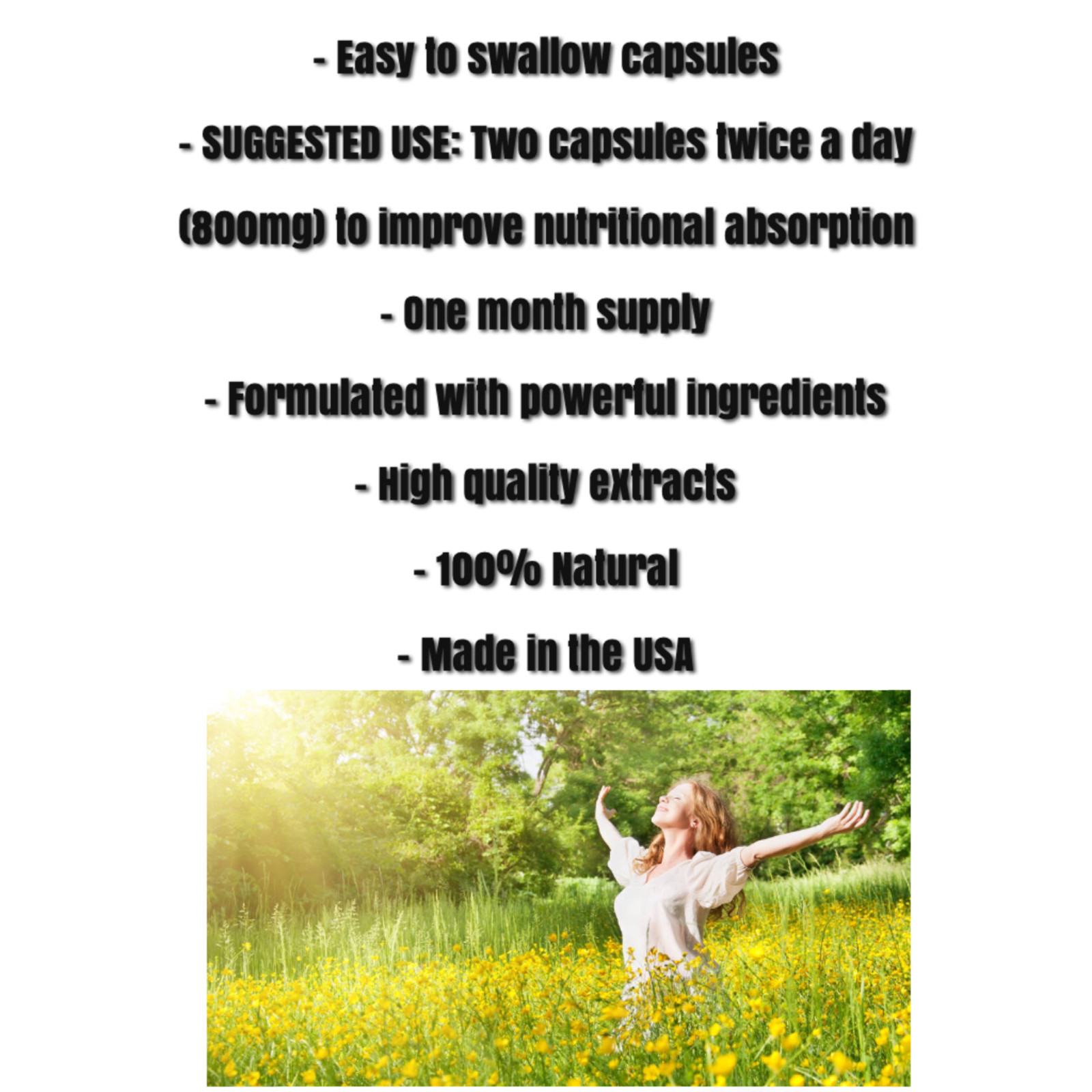 NATURAL PROGESTERONE PRODUCTION SUPPLEMENT, 120 Capsules MACA root, Black COHOSH