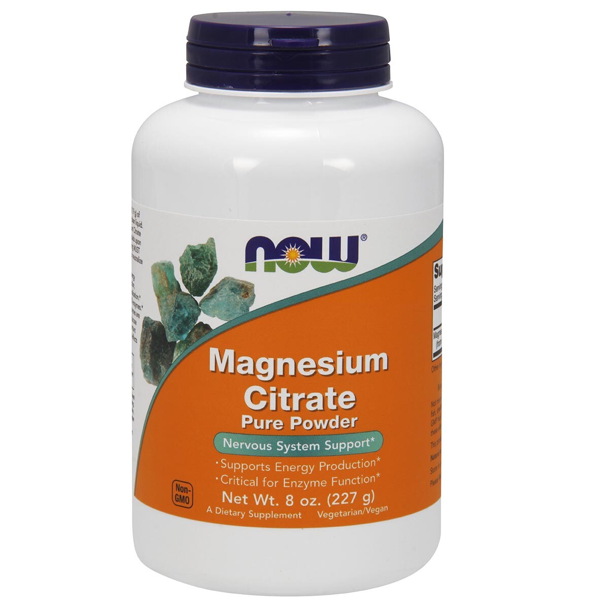 NOW FOODS Magnesium Citrate Pure Powder – 8 oz