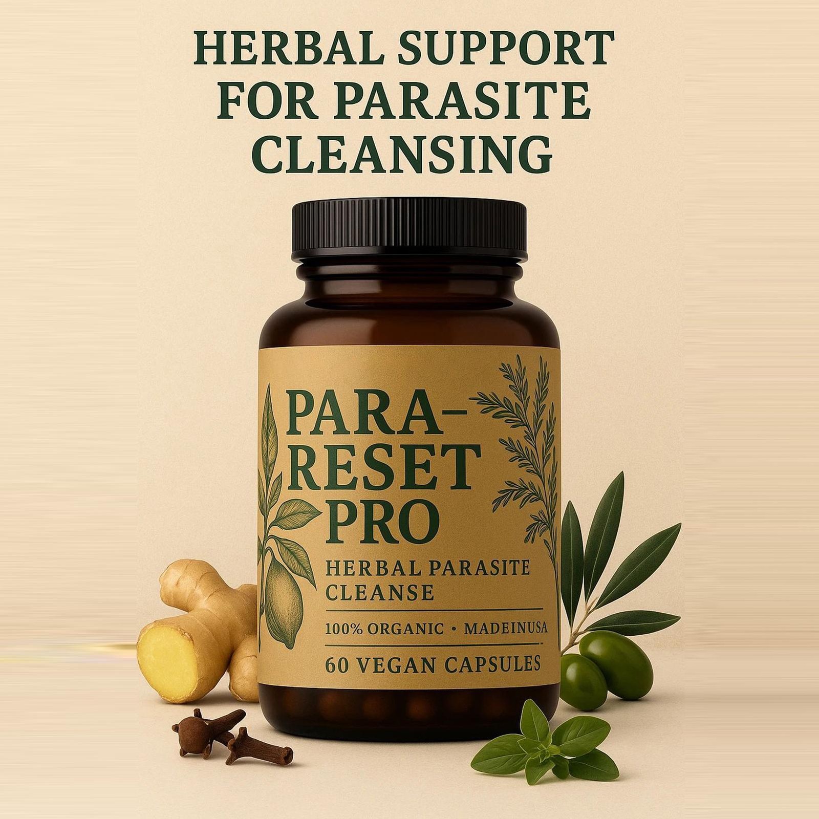 PARASITE DETOX BODY CLEANSE Complex Anti- PARASITE Support Detox – Candida Detox