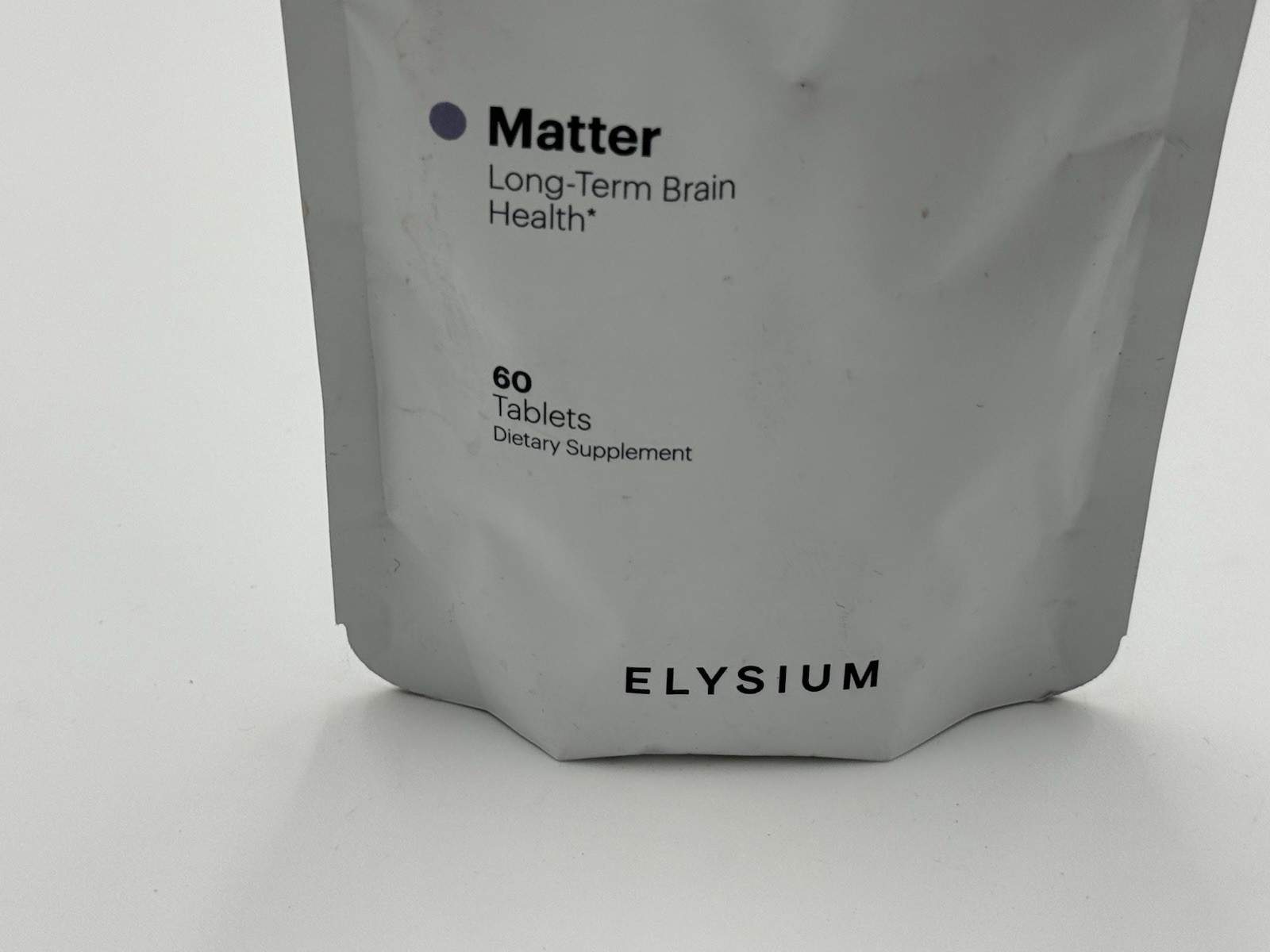 ELYSIUM Matter Brain Supplement with Omega 3 + DHA for Memory & Focus 60 ct