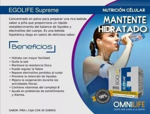 OML Ego Life Supreme | Hidratacion