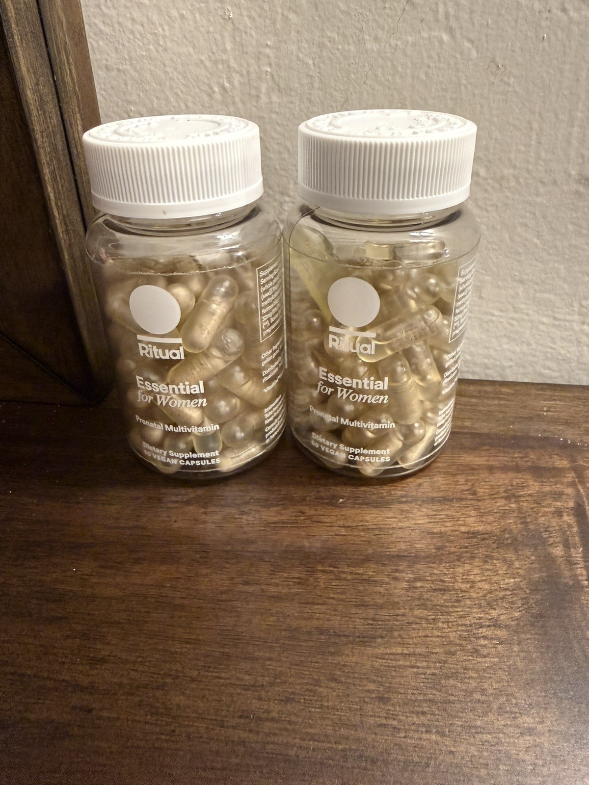 Ritual Essential For Women Postnatal Multivitamin Mint 60 Count Lot Of 3 ☆ Read