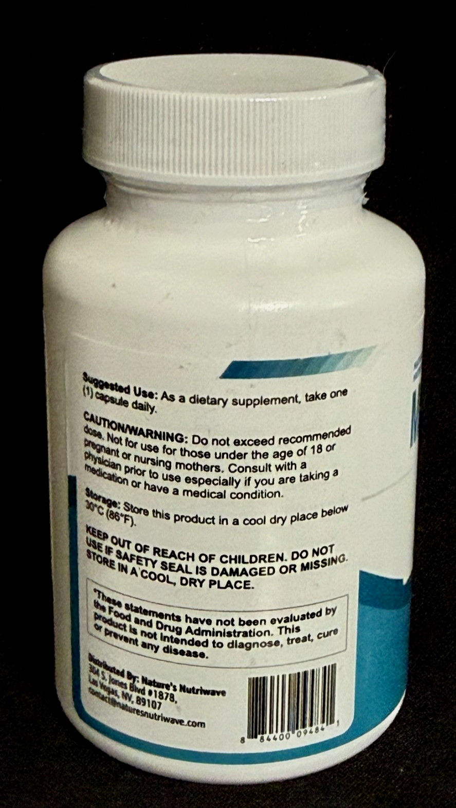 Memocept Brain Health Support B1 B6 B12 Nature’s NutriWave 1 Month Supply