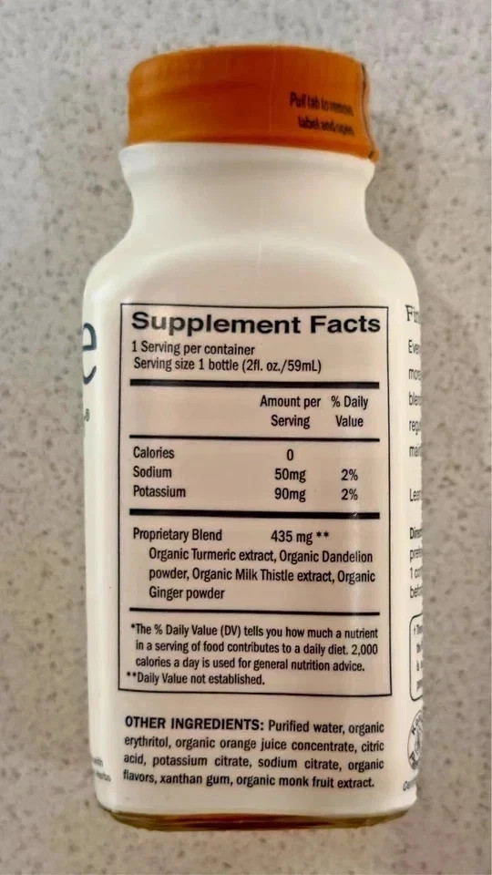 24 Pack Dose For Your Liver Support Supplement Cleanse 2oz Exp 07/27 – Free Ship