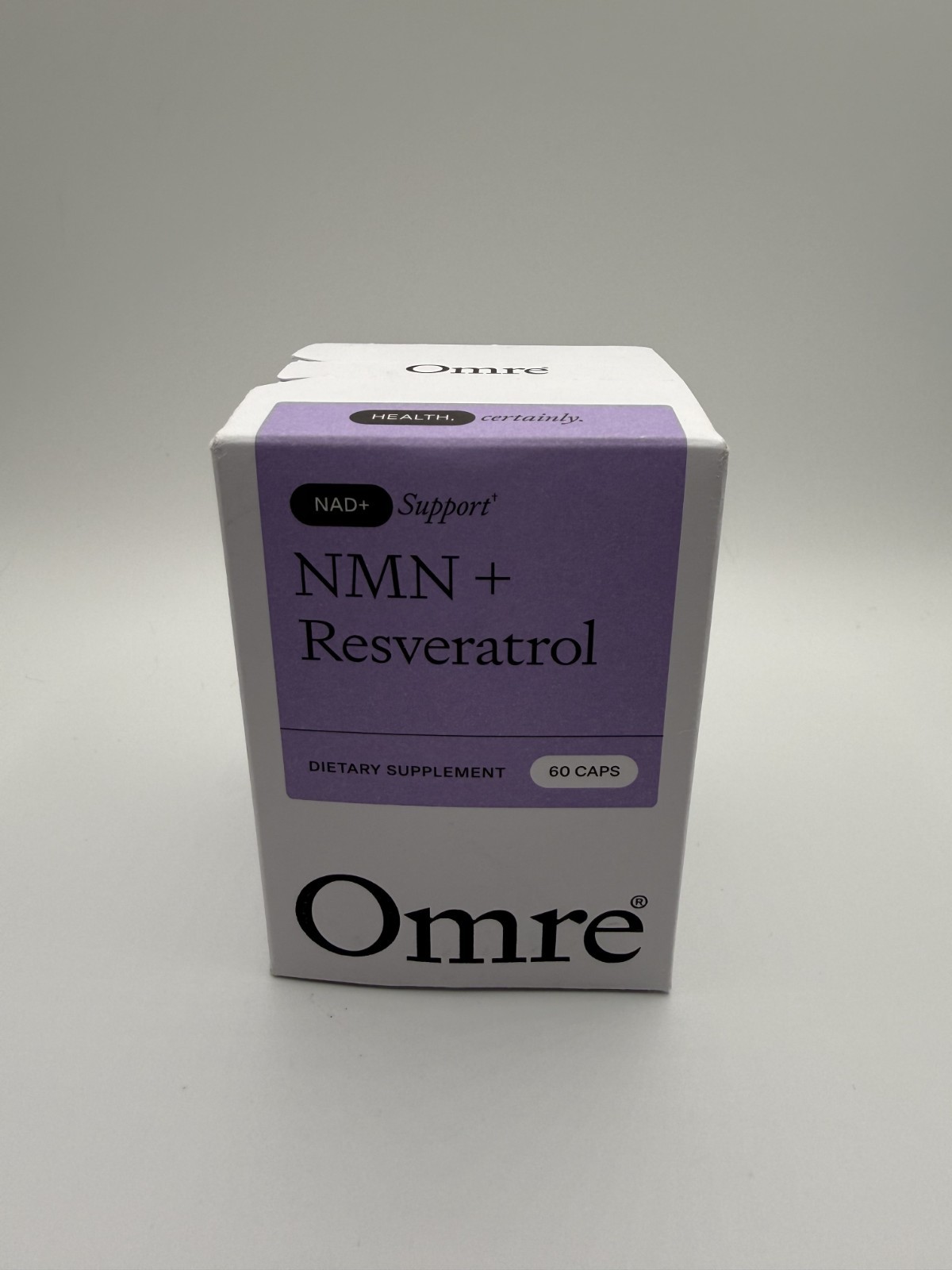 Omre Support Resveratrol Dietary Supplement 60 Caps – Brand New Seal