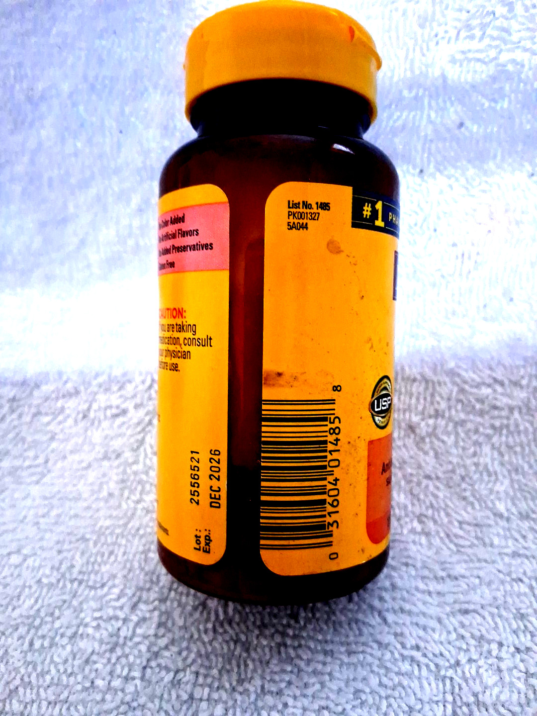 Nature Made VitaminC 500mg w/ Rose Hips 100 Caplets Immune Support Exp. 12/26