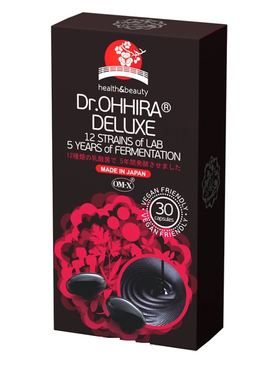 DR. OHHIRA DELUXE 12 Lactic Acid Bacteria Strain Complex 30 capsules