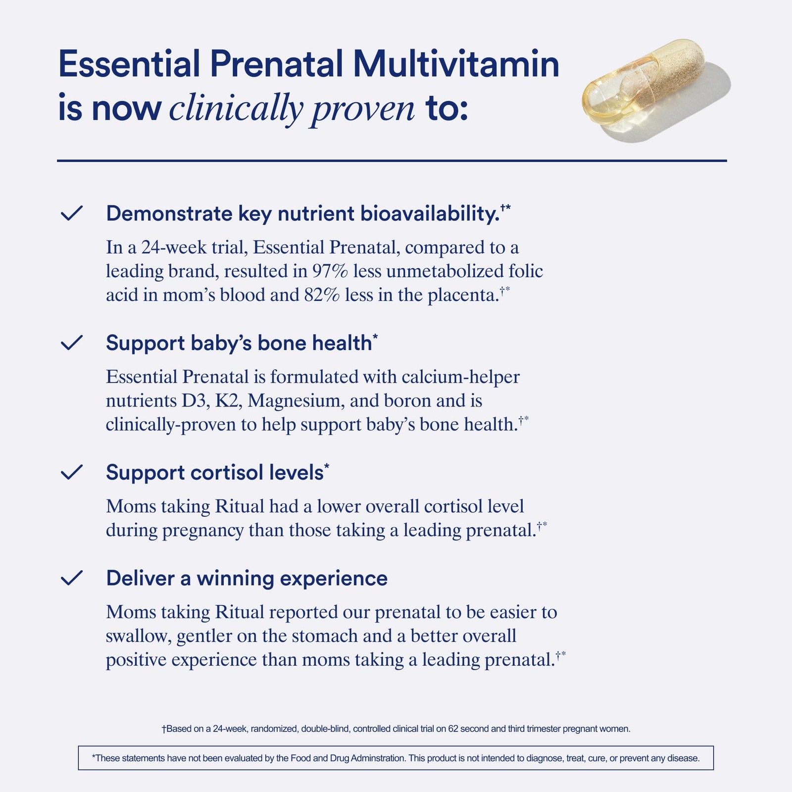 Ritual Women’s Prenatal Multivitamins – 60 Capsules – 30 60 Count (Pack of 1)