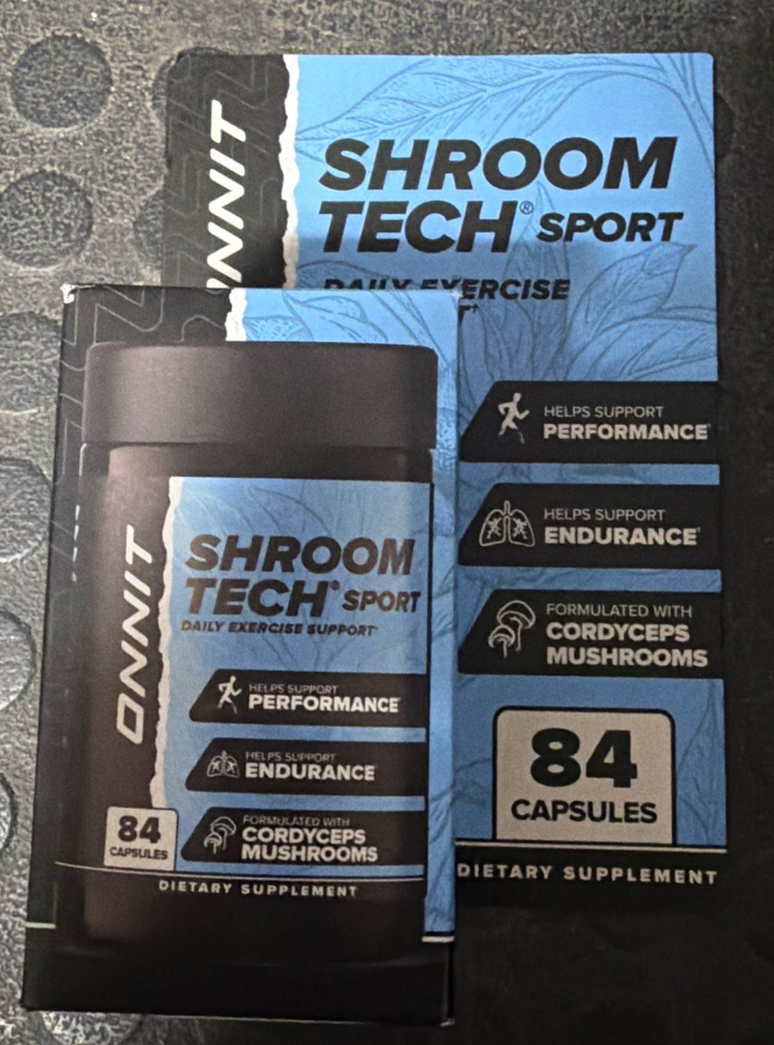 ONNIT Shroom Tech Sport Pre-Workout Energy Support Capsules 84 Ct 07/26 Exp.