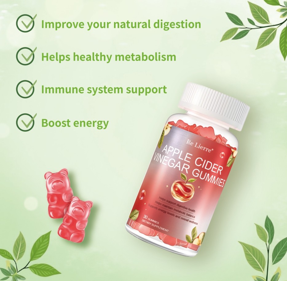 Apple Cider Vinegar Gummies Grapefruit Flavor ACV Supplement 30 Count