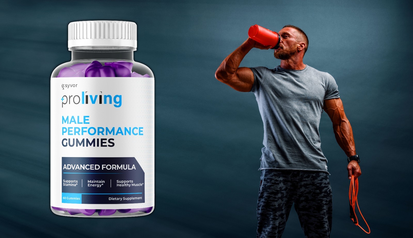 (3 Pack) Proliving Gummys Advanced Male Support Formula Pro Living 180 Gummies