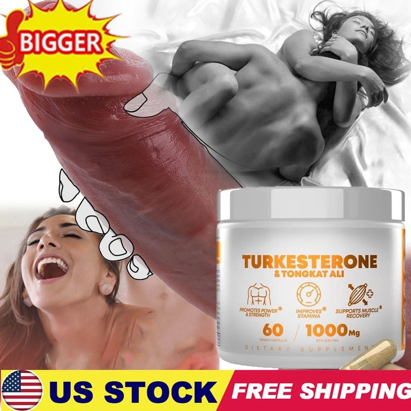 Turkesterone 1000 Mg Pure Capsules Supplement Muscle Growth & Recovery 60 Pcs