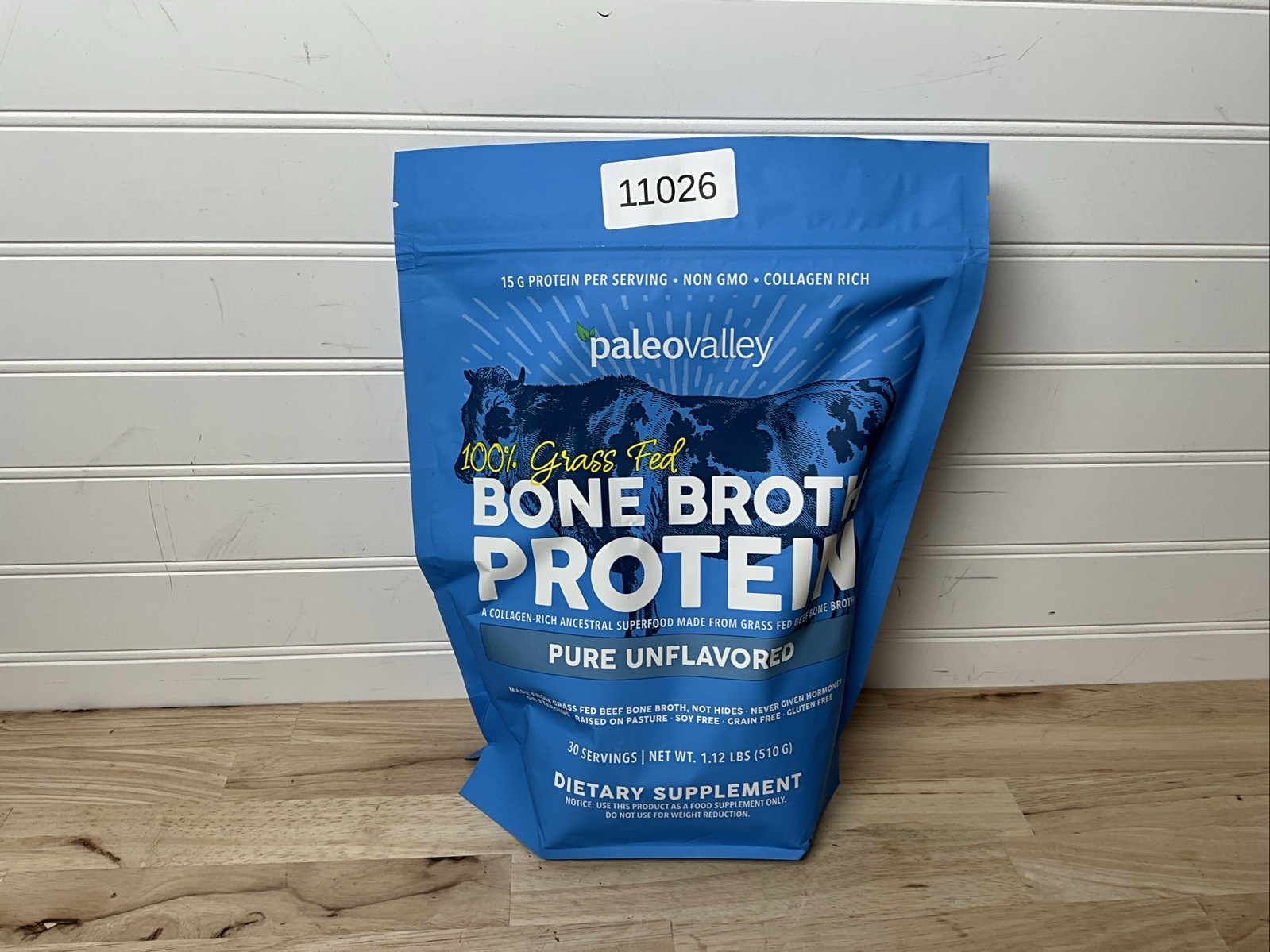 Paleovalley 100% Bone Broth Protein Powder Unflavored – October 2026
