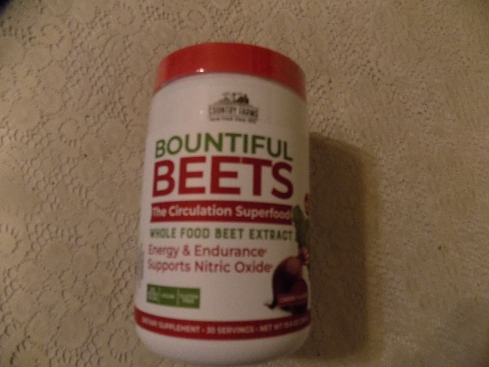 Bountiful Beets, Whole Food Beet Extract, Cherry, 10.6 oz (300 g) EXP. 01 / 2029