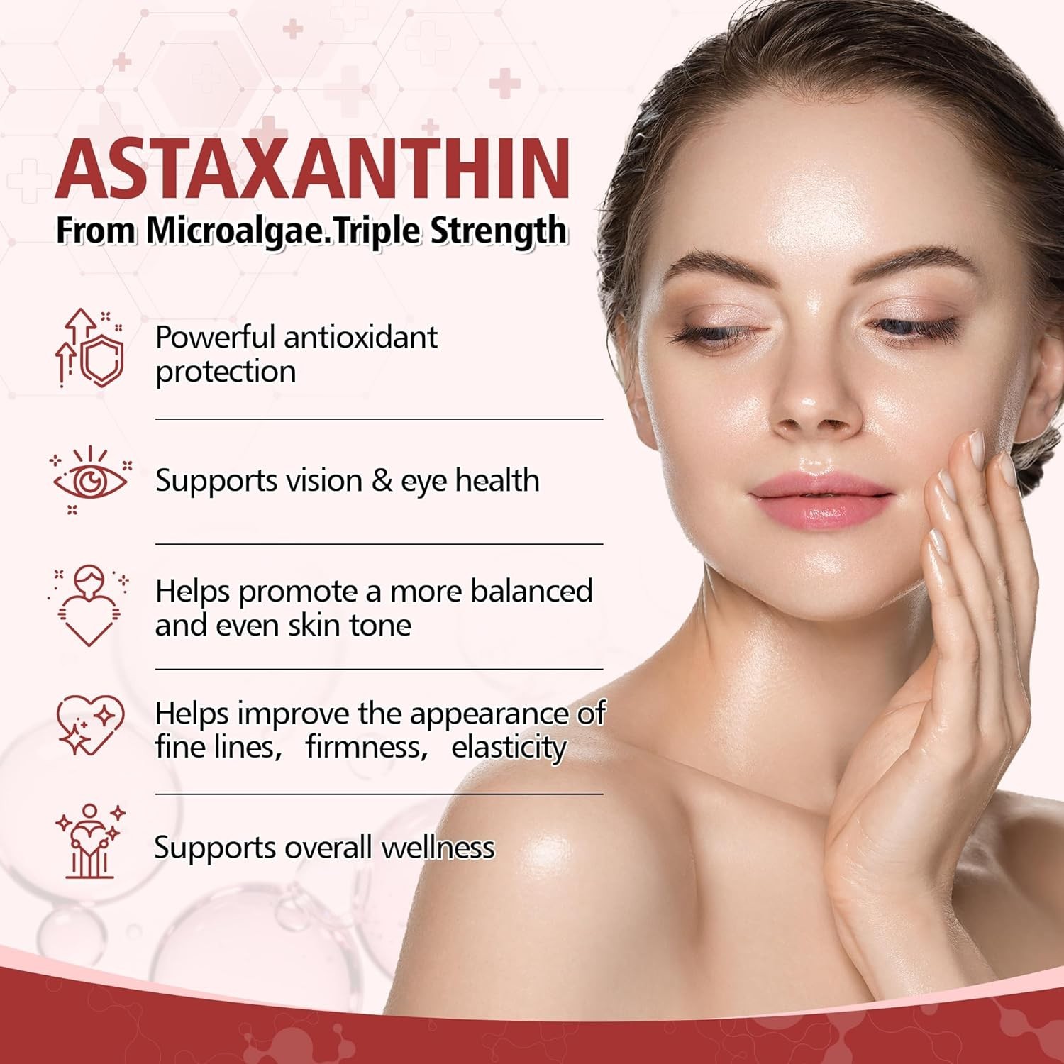 Astaxanthin 12mg Remedy, 6 Supply of 180 Softgels for Antioxidant Support