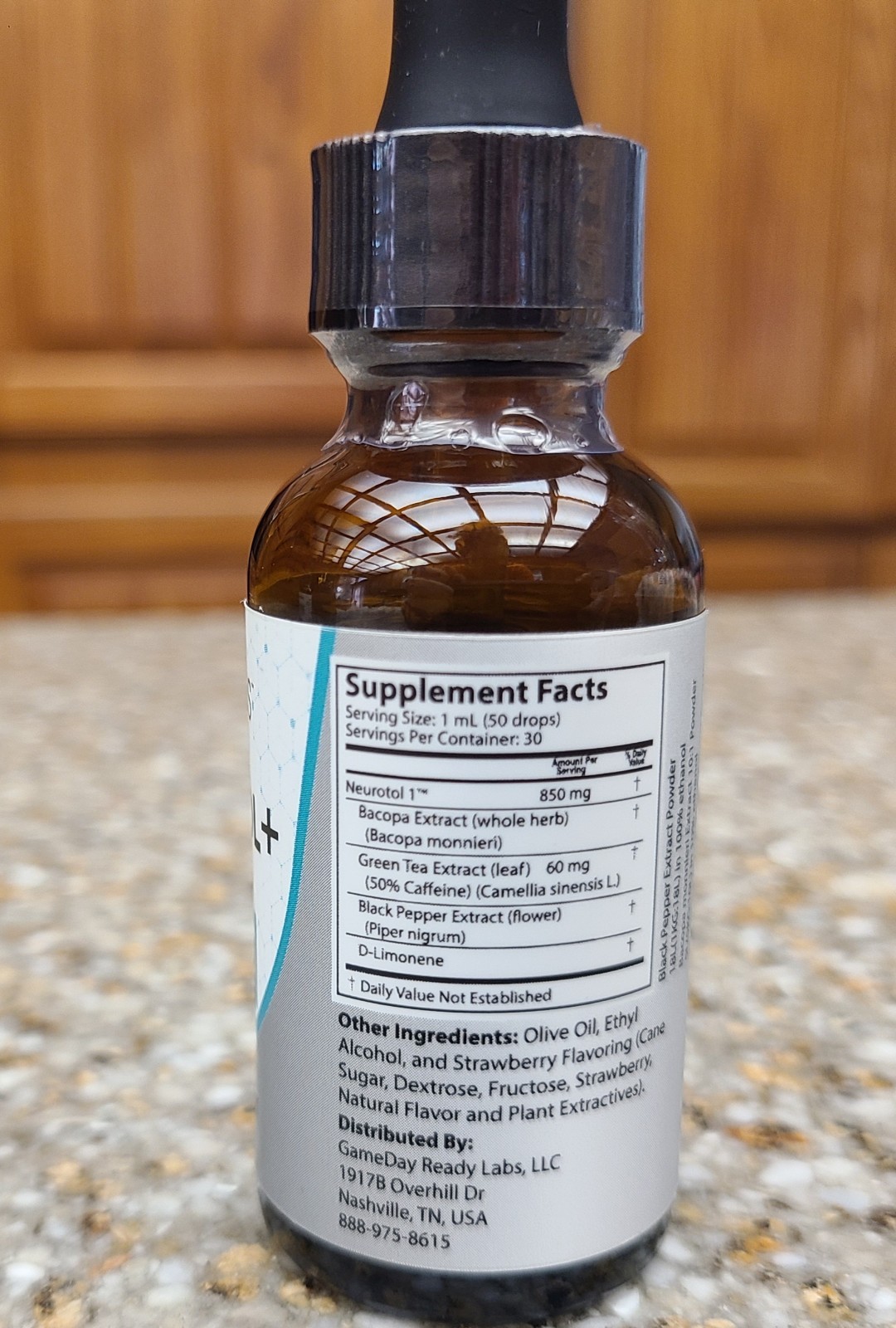 GDR Labs Neurotol+ Healthy Brain Function – 1 fl oz – NEW & SEALED