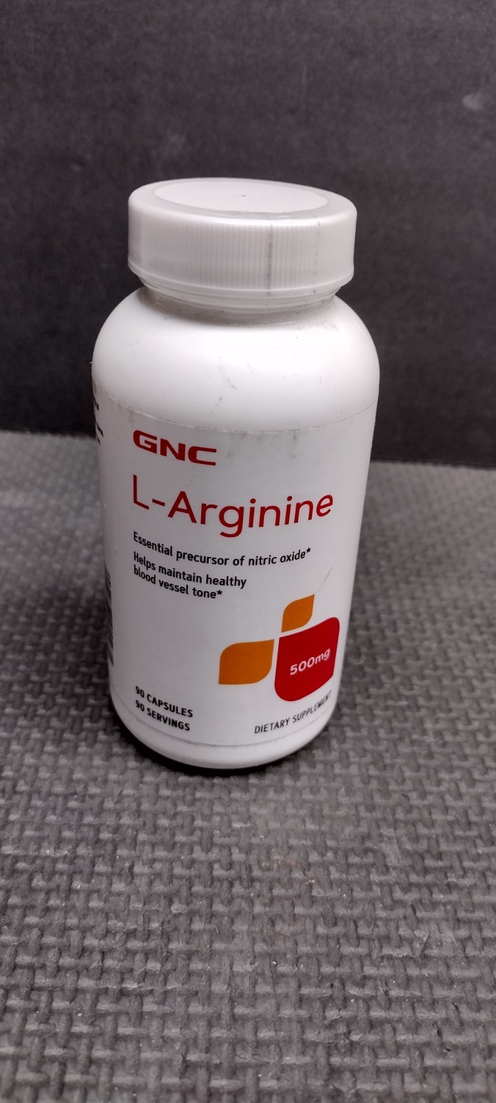 3 pack GNC L-Arginine 500mg 90 Capsules each exp 11/25
