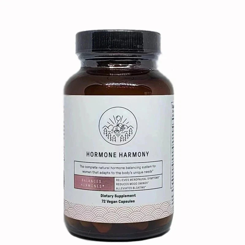 1~4X Happy Mammoth Hormone Harmony Natural Hormonal Support for Women 72 Caps