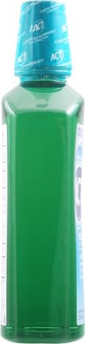ACT Restoring Zero Alcohol Fluoride Mouthwash 33.8 Fl Oz (Pack of 2), Green
