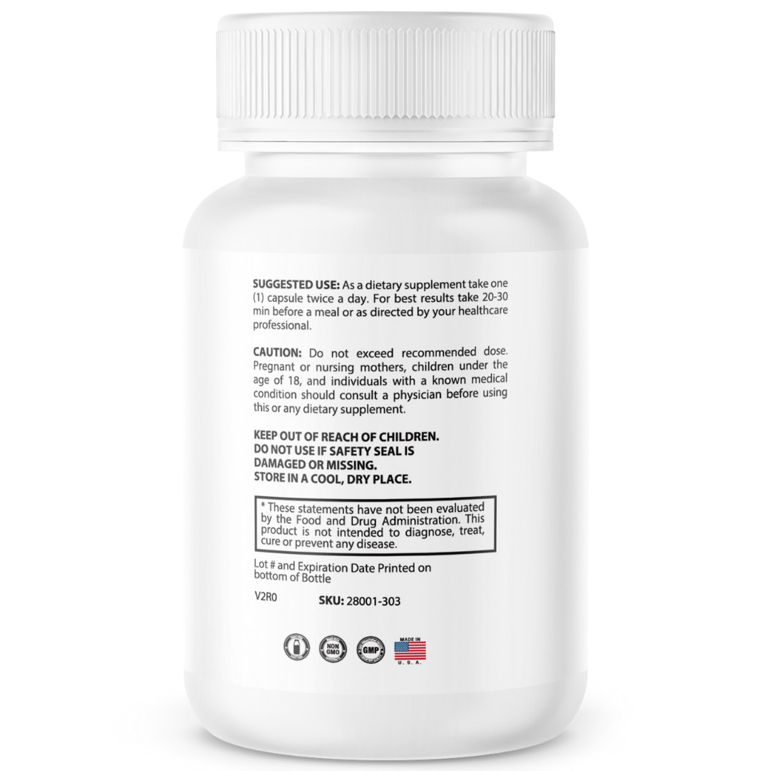 GLUCOFLOW Diabetic Glucose Support Supplement Blood Sugar Gluco Flow Natural