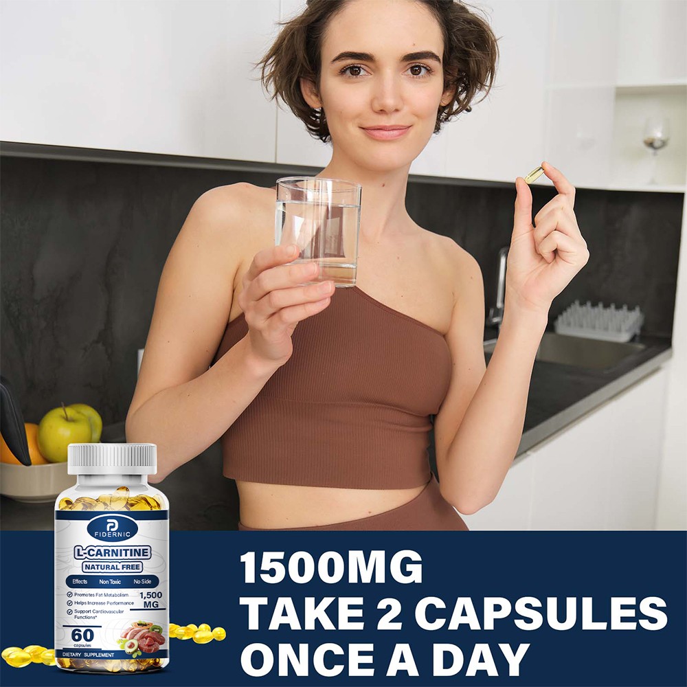 Acetyl L-Carnitine 1500mg 60 Capsules Antioxidant Support