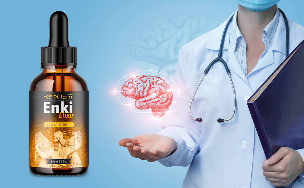 (1 Pack) Enki Elixir Advanced Supplement Drops Nootropic Brain Support 2ML