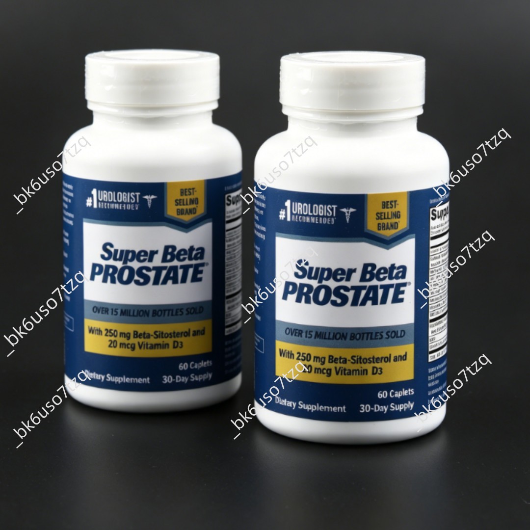 1-3 pack 60 ct SUPER BETA PROSTATE ADVANCED expires 5/2028 tablets Caplets