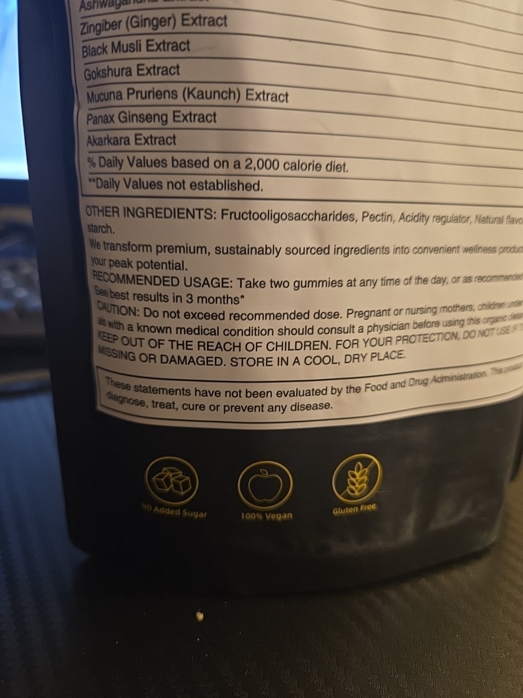 Himalayan Shilajit Gummies with Ashwagandha & Gokshura – Jumbo Strength